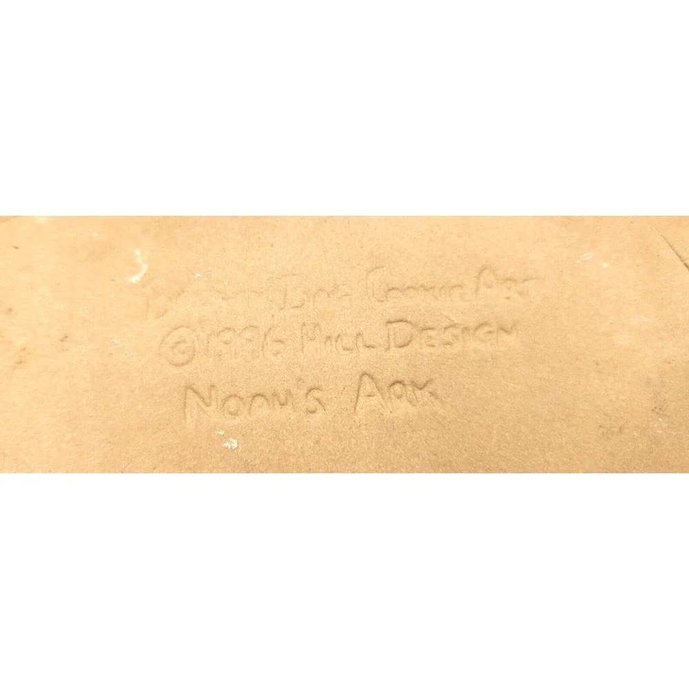 Brown Bag Cookie Art Mold 1996 Hill Design Noah's Ark with recipe book